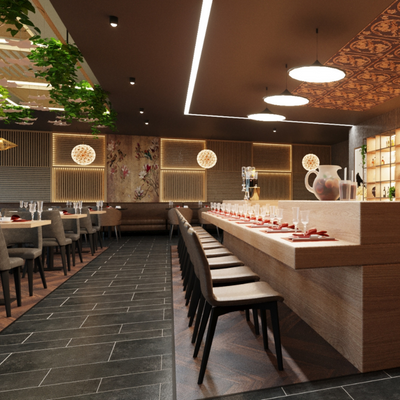 Kasai Sushi Restaurant | 2400 Sqft