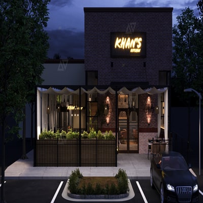 Khan's Kitchen | 1108 Sqft
